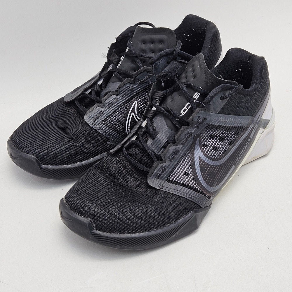 Nike Zoom Metcon Turbo 2 Mens 6.5 Womens 8 Training Shoes Black White DH3392-010
